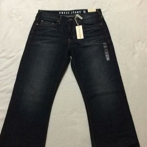 Boot cut men's jeans